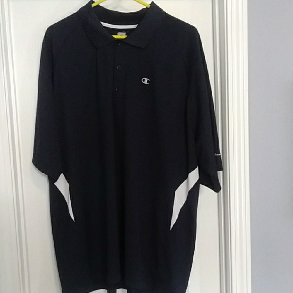 Champion (xxl) navy blue shirt